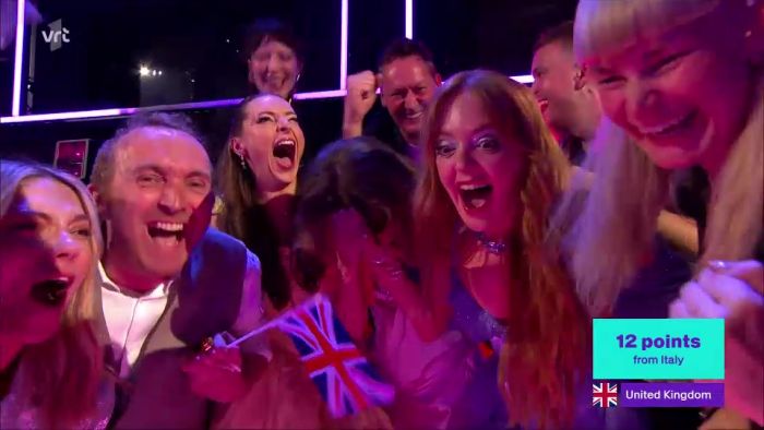 File:Eurovision song contest 2025 twelve points to united kingdom.jpg