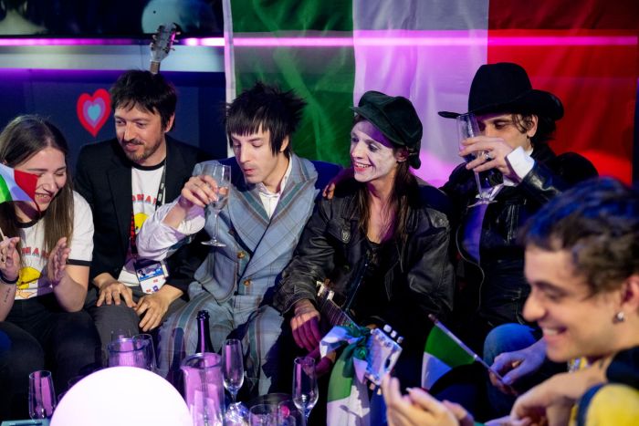 File:Eurovision song contest 2025 italy green room.jpg