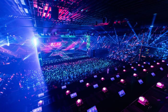 File:Eurovision song contest 2025 final countdown from green room.jpg