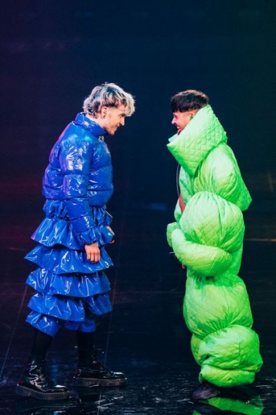 File:Eurovision song contest 2025 baby lasagna and kaarija.jpg